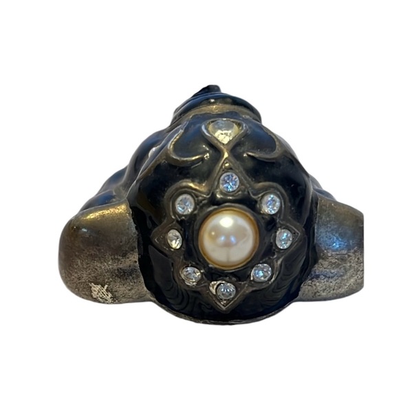 Vintage Edgar Berbi Ltd Ed Black Elephant Brooch. - Picture 3 of 6